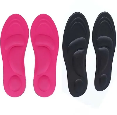 £2.99 • Buy Memory Foam Orthopaedic Shoe Insole 4D Unisex Insert Pads Mens Women UK 3-11