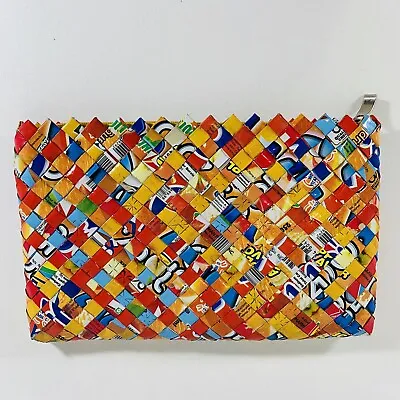 Women's Purse - Gum/Candy Wrappers - Colorful - Hand Bag With Coin Change Bag • $14.87