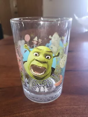 McDonald's 2007 Shrek The Third Glass Collector's Cup Babies Dreamwork • $0.99