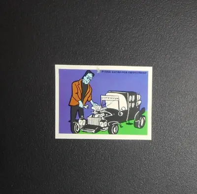 1964 MUNSTERS STICKER LEAF (HERMAN)     .     .    .  Not Card • $30