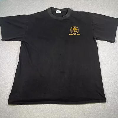 Vintage MGM Grand Shirt Adult Extra Large Black Majestic Lions Mens 90s Hotel • $18