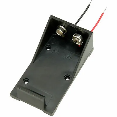 Pp3 9v Battery Holder Clip Connector Ideal For Guitar Effects Pedal • £1.49