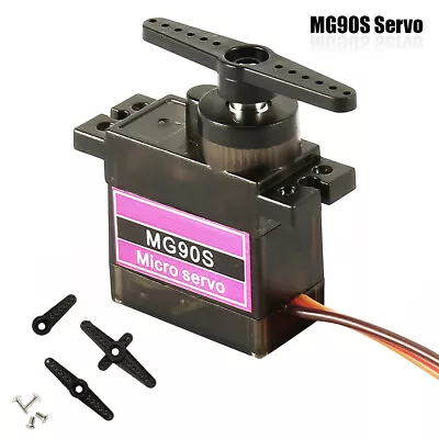 1 To 10x 9G Metal Gear Servo Tower Pro MG90S For RC Helicopter Airplane*Plane‖ • $10.41