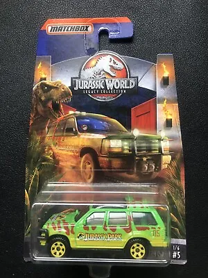 Matchbox Jurassic World Legacy Collection '93 Ford Explorer #5 1/6 (C3) • $9.99