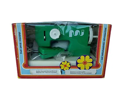 VR VTG 1960s Miniature Toy Sewing Machine Mehanotehnika Izola Yogoslavia NIB NOS • $29