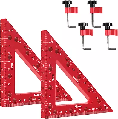 45 & 90 Degree Right Angle Clamp Set For Woodworking 2 Pack 5.5'' Multifunction • $64.99