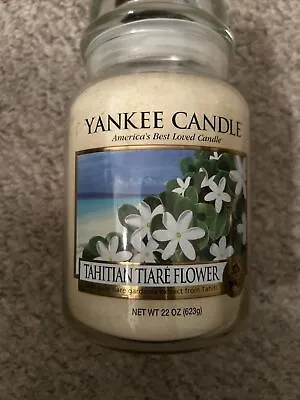 Yankee Candle Large Jar Tahitian Tiare Flower New VHTF • £30