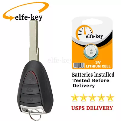 3Btn 315MHz Remote Key Fob For Porsche Boxster S Cayenne Cayman 911 987 996 997 • $99.99