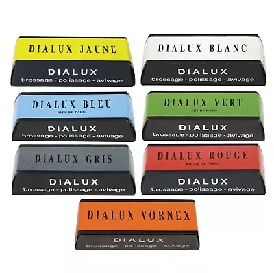 DIALUX Jeweller's Polishing Buffing Compound Bars 100g • £6.50