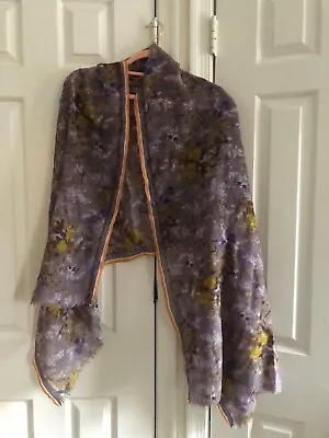 Beaufitul EPICE Wool Purple Scarf • $89.99