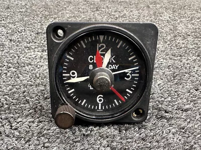 B310-5 (Alt: 50-380013-5) Aircraft Inst 8-Day Clock Indicator (Core) • $184.80