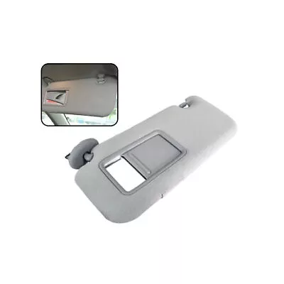 Gray Left Driver Side Sun Visor Makeup Mirror For Toyota Corolla 2007-2013 • $36.99