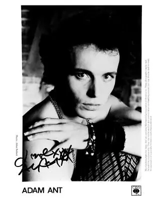Adam Ant Stuart Lislie Goddard Signed Autogrphed 10  X 8  Repro Photo Print • £9.99