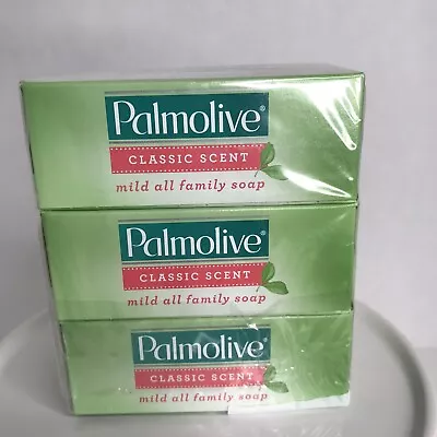 Palmolive Bath Bar Soap Classic Scent 3.20 Oz(pack Of 3) • £4.02