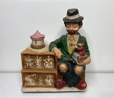 Waco Melody In Motion  Willie The Collector  Vintage Porcelain Clown Rare (Read) • $29.95