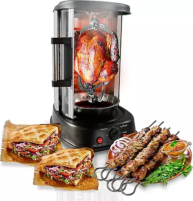 Countertop Vertical Rotating Oven - Rotisserie Shawarma Machine Kebo • $135.99