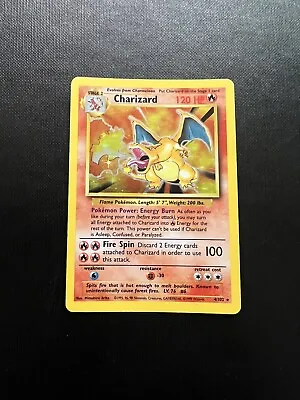 $71 • Buy Charizard Base Set 4/102Holo Rare Vintage Pokemon Card WOTC
