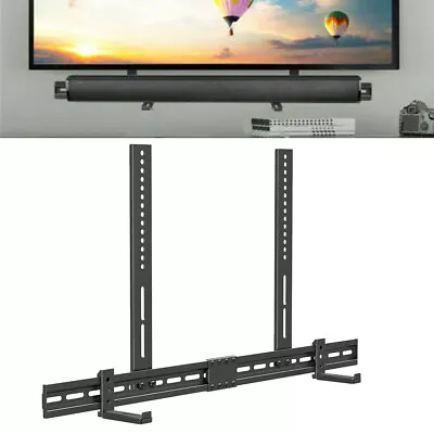 $27.93 • Buy Universal Soundbar Mount Sound Bar TV Bracket Adjustable For Samsung,Sonos,Sony 
