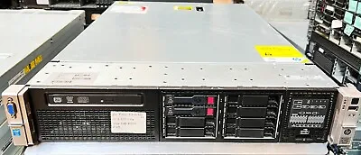 HP ProLiant DL380p G8 Server 2x E5-2690 V2 @3GHz 224GB P70 2x146GB 2xNC365T 2xPS • $649.99