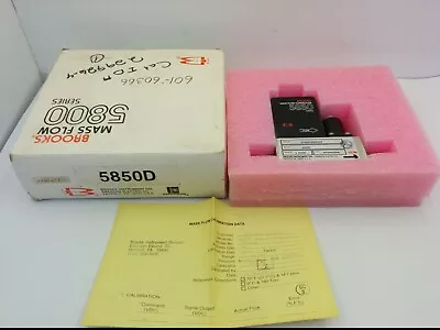 $218.95 • Buy Brooks 5850d Mass Flow Controller, 5800 Series, 5 Slpm Range, Nib