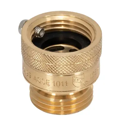 3/4 In. FHT X MHT Brass Hose Bibb With Anti-Siphon Vacuum Breaker • $7.29