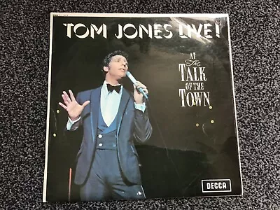 Tom Jones - Live At The Talk Of The Town 1967 Uk Lp Decca Stereo Skl 4874 Ex/ex • £4.99