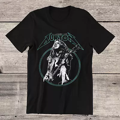 Metallica CLIFF BURTON T-Shirt 80s Heavy Metal Rock Band On Ring Spun Cotton Tee • $17.95