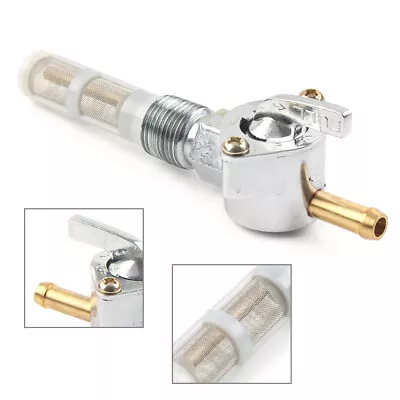 3/8  Fuel Gas Tank Valve NPT Petcock For Harley Davidson Road King Softail Dyna • $21.64