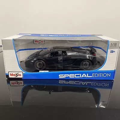 Lamborghini Gallardo Superleggera 1:18 Miasto Special Edition Black 2007 New • $41.99