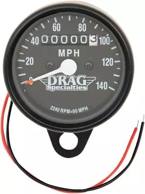 DS 2.4  Mini Mechanical Speedometer 2240:60 Black Face • $57.95