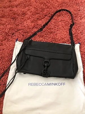 Rebecca Minkoff M.A.C. Black Leather Crossbody Bag • £109