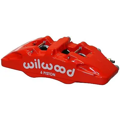 Wilwood Dynapro 6A 6 Piston LH Red Lug Mount Brake Caliper - Suit 0.81'' Disc • $445.73