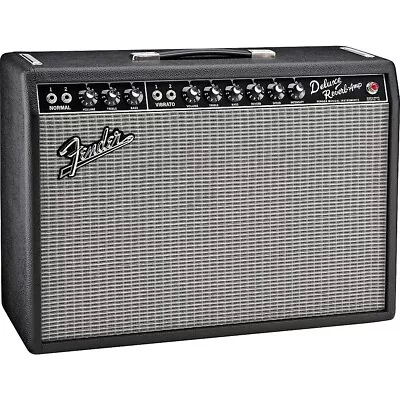 Fender Vintage Reissue '65 Deluxe Reverb Guitar Combo Amp Black 197881076504 RF • $1359.99