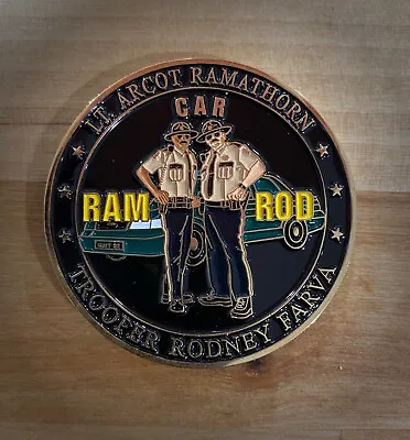 New Limited Vermont State Police Super Troopers Movie Car RAMROD Coin • $14.99