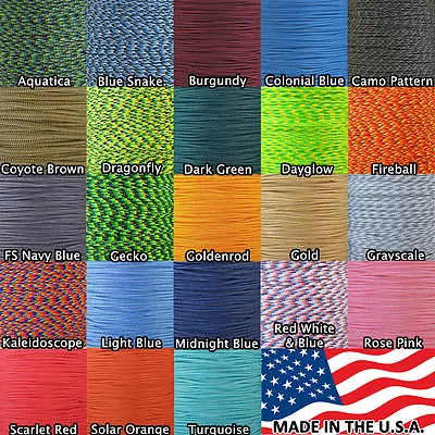 425 3-Strand Paracord Tactical Cord Crafting Survival Outdoors 10' 25' 50' 100' • $7.99