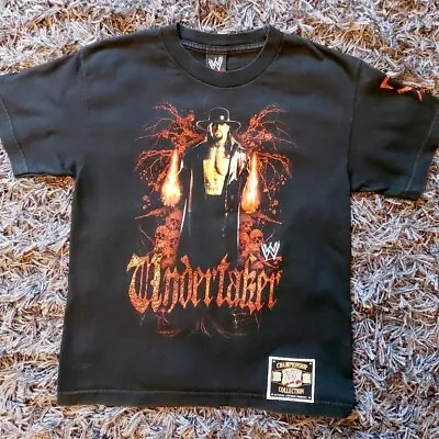 WWE Vintage 2007 Undertaker T-shirt Kids Size Medium • £28