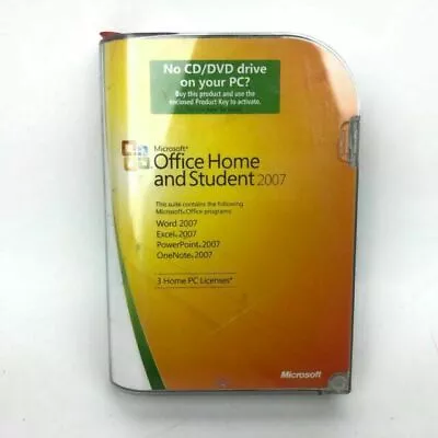 Microsoft Office Home And Student 2007 • $14