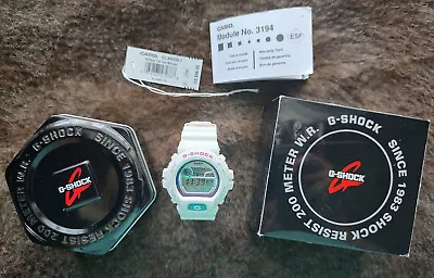 Casio G-Shock G-Lide GLX-6900-7 White Digital Tide/Moon Watch • $29