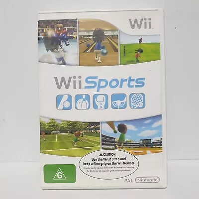 Wii Sports - Nintendo Wii PAL Free Postage • $9.25