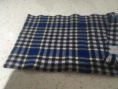 Vintage Wool Scarf By Sammy Made In Britain • £10