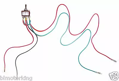 Makermotor DPDT Toggle Swtich 12v 24v Dc Reverse Forward Center Off All Prewired • $10