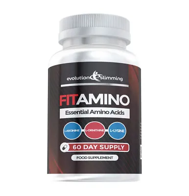 FITAMINO - Amino Acid Complex - L-Arginine L-Ornithine & L-Lysine • £9.95