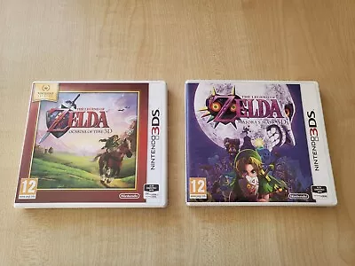 The Legend Of Zelda: Ocarina Of Time 3D & The Legend Of Zelda: Majora’s Mask 3DS • £25