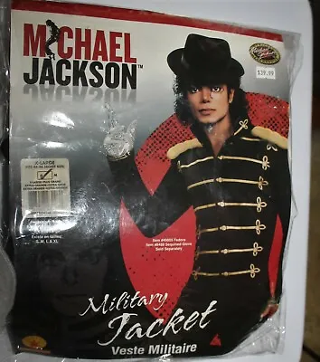 Rubies Michael Jackson Military Costume Jacket ( Sz: Xl 44/46) • $17.99