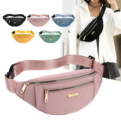 Women's Fanny Pack Belt Waist Bag Cross Body Sling Shoulder Travel Sport Pouch • $9.76