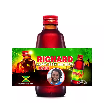 £3.30 • Buy Personalised Magnum Tonic Wine 200ml Bottle Label - Any Occasion - Birthday