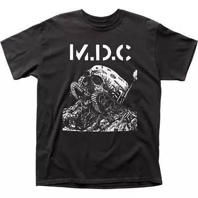 MDC Skull Tank T Shirt Mens Licensed Rock N Roll Music Retro Band Tee New Black • $17.49