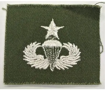 £1.99 • Buy US Army / USAF Sew On Badge / Patch - Olive Military Insignia