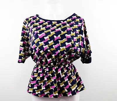 Miami Women Shirt Size M Multi-color 100% Polyester • $21.99