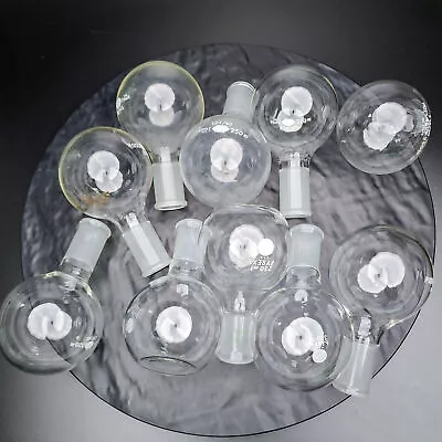 Lot Of 10 Lab Pyrex/Kimax Glass Globe Chemistry Apothecary Pharmacy • $77.95